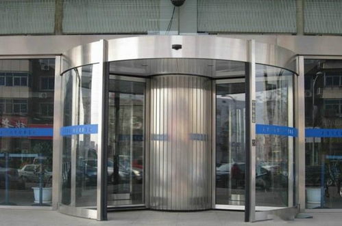 兩翼自動(dòng)旋轉(zhuǎn)門設(shè)計(jì)裝修效果圖
