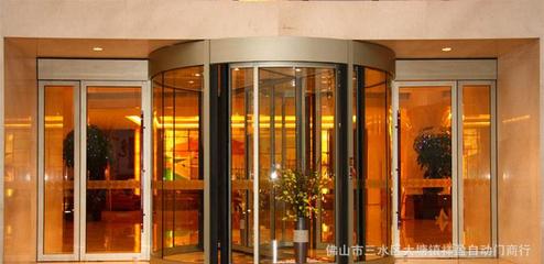 祥盈廣州豪華兩翼旋轉(zhuǎn)門(mén)-為你打造- 氣派-奢華大方